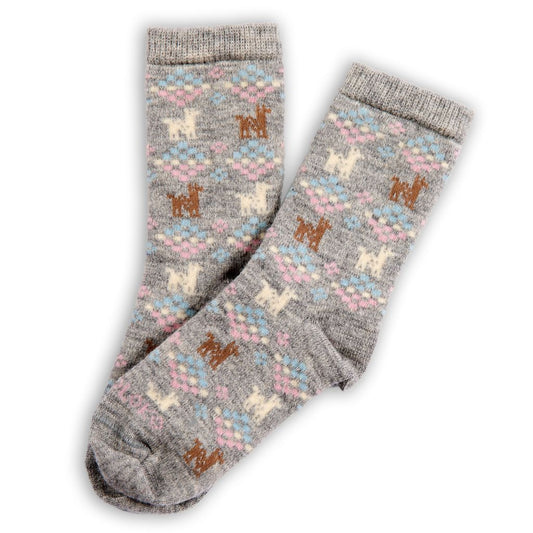 Polygon Alpaca Socks