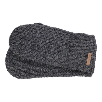 Solid Colour Wool Mitts