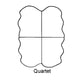 Premium Sheepskin Rug AUS - Quartet